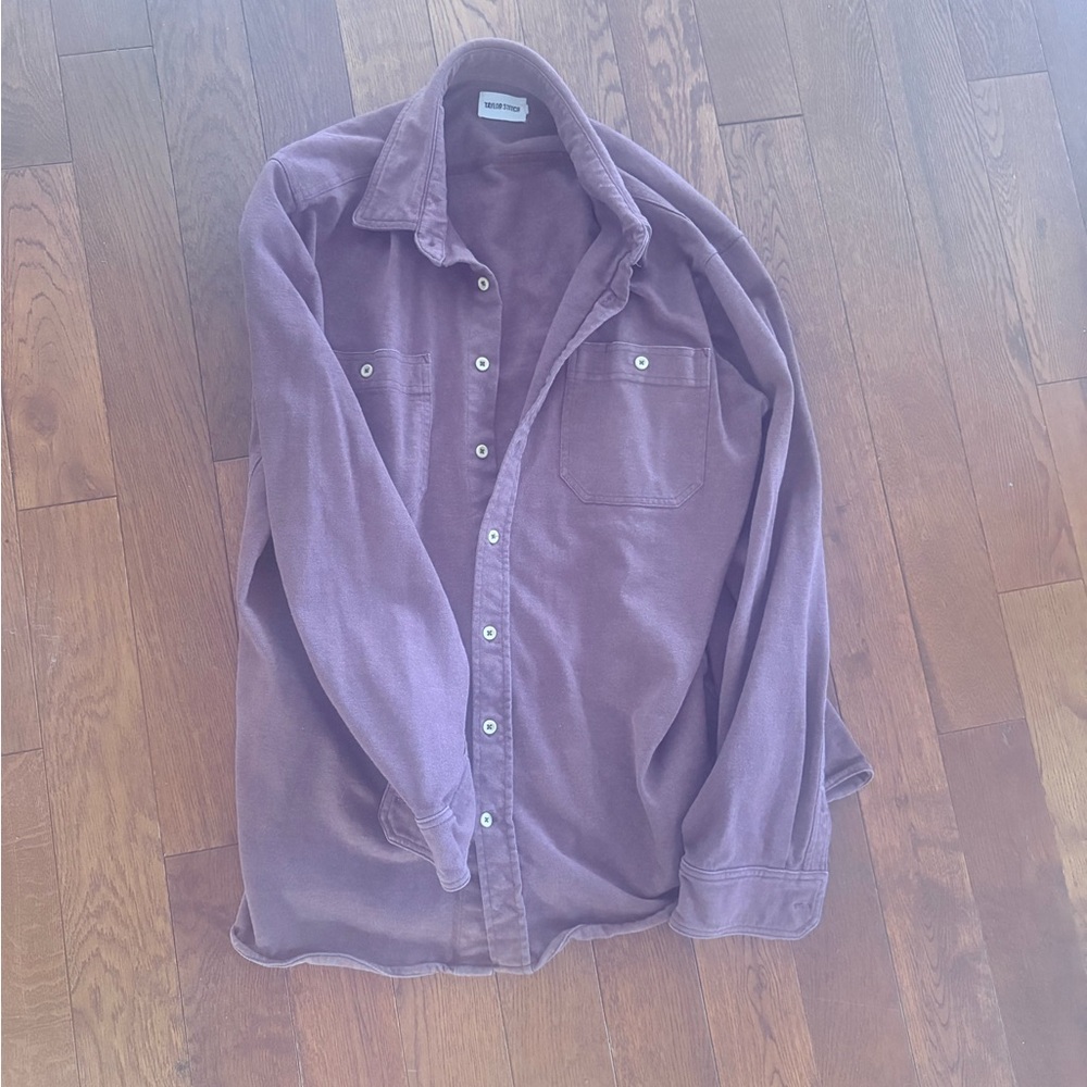 Taylor Stitch Maroon Shirt